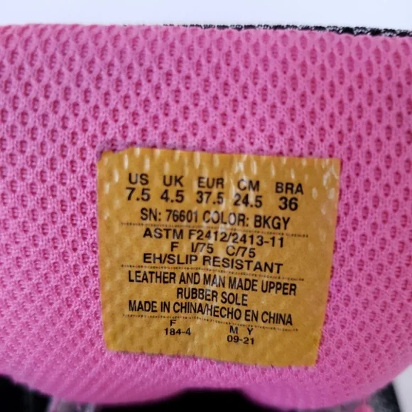 Sketchers steel toe slip resistant work shoes, US women 7.5 - Picture 4 of 13